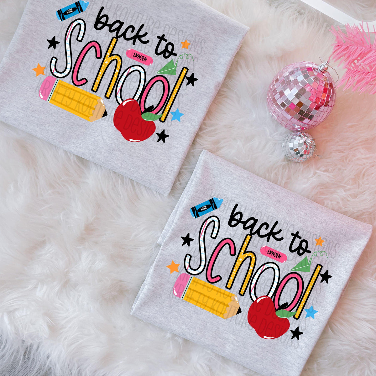 Back to School Hand-Drawn PNG