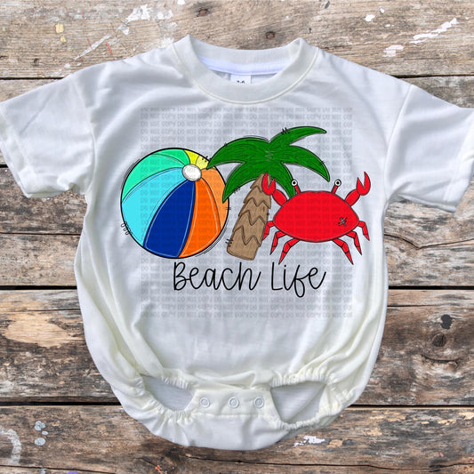 Beach Life Boy Crab Version digital file