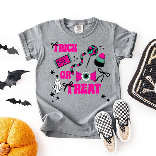 Trick or Treat candy ghost Collage digital png
