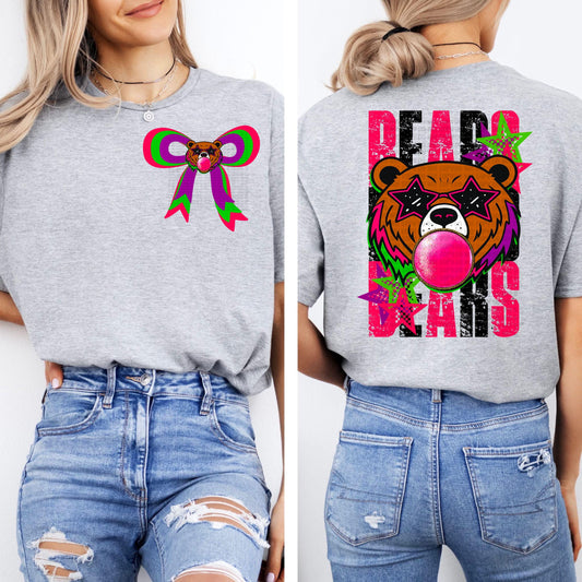 Bubblegum Mascot Bears  pocket design included digital file