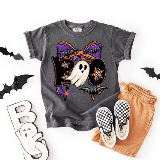 Boo Bats Halloween bow designs  digital png