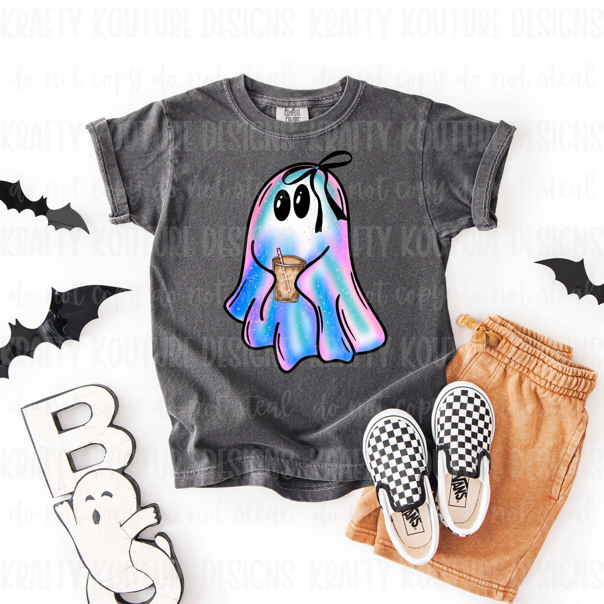 Cute girly ghosty digital png