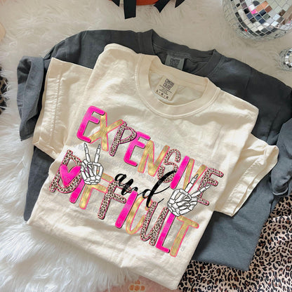 Gold Pink Leopard PNG Front pocket design included  (digital file)