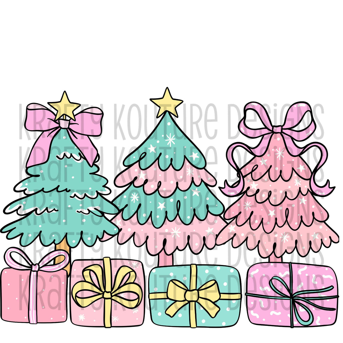 Girly Pink Christmas png