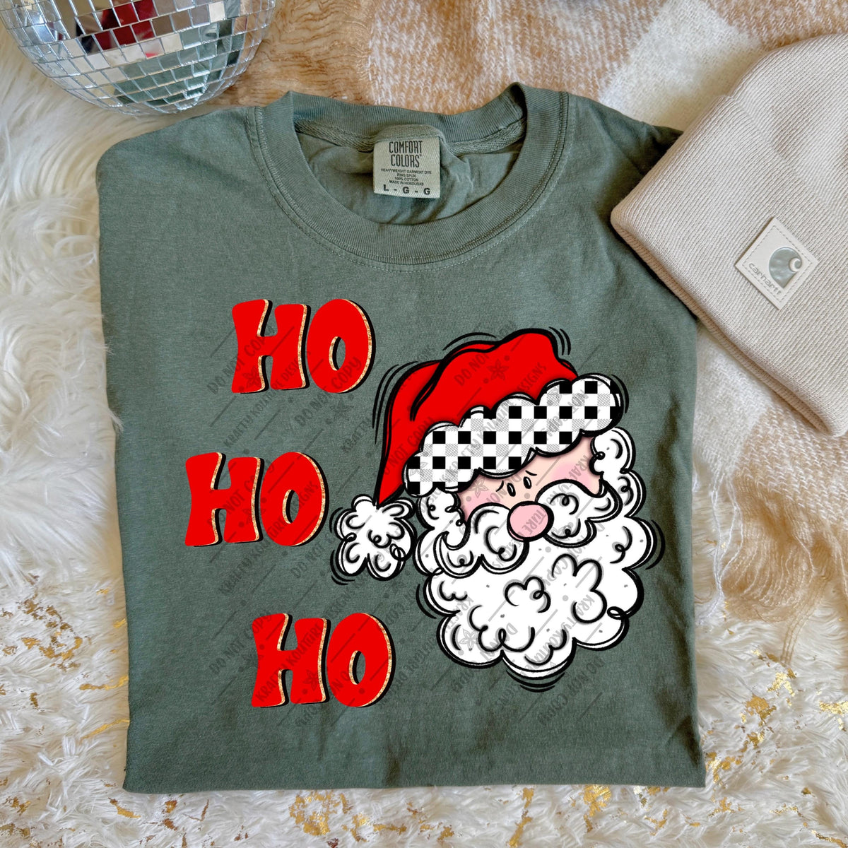 Ho Ho Ho Santa Digital File png