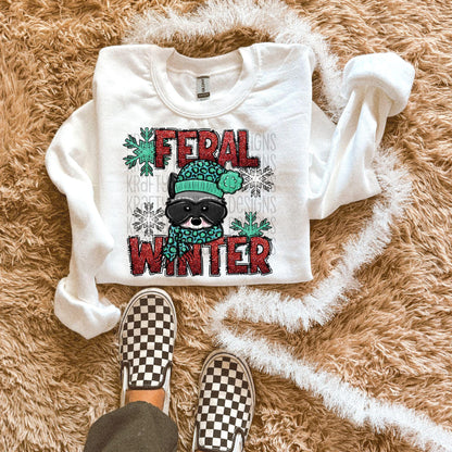 Christmas Faux Embroidery PNG Bundle