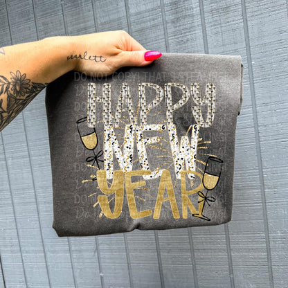Glitter Happy New Year  (Digital Download)